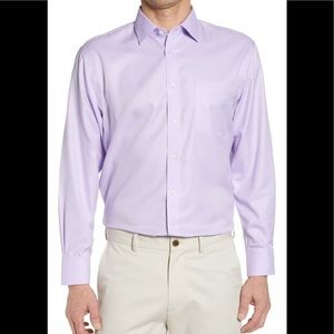 John Nordstrom lilac button down